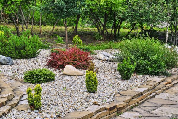 Rock Landscaping in Stuart
