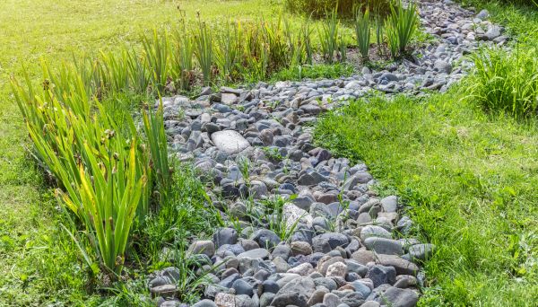 River Rock Garden Installation in Stuart