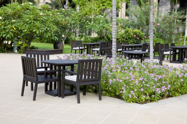 Courtyard Landscaping in Stuart