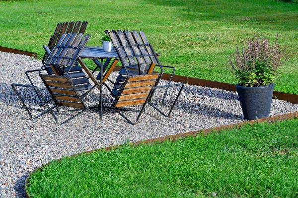 Metal Edging Installation in Stuart
